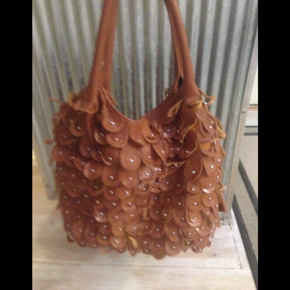 🎉AMERI LEATHER LG. TOTE bag 17"H X 17"W. NWOT'S